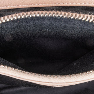 Ysl Medium Sheepskin Matelasse Chevron Monogram College Bag