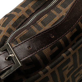 Fendi Zucca Canvas Shoulder Bag