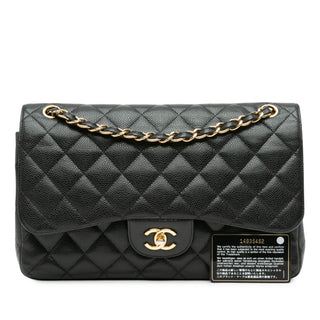Chanel Jumbo Classic Caviar Double Flap