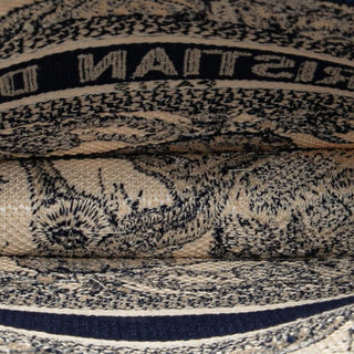 Dior Mini Canvas Embroidered Dioriviera Toile De Jouy Book Tote