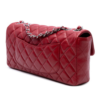 Chanel Classic Caviar East West Single Flap