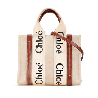Chloe Small Canvas Woody Satchel