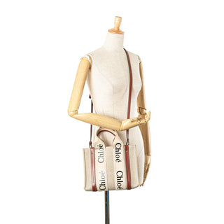 Chloe Small Canvas Woody Satchel