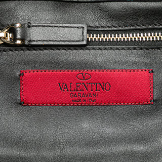 Valentino Mini Leather Rockstud Trapeze Satchel