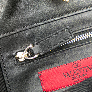 Valentino Mini Leather Rockstud Trapeze Satchel