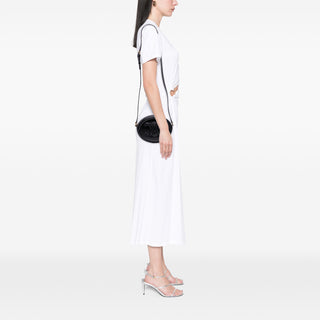 Celine Small Calfskin Triomphe Oval Crossbody