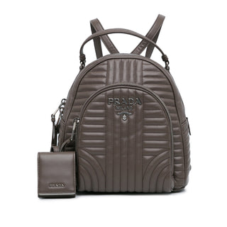 Prada Soft Calf Impunture Diagramme Backpack