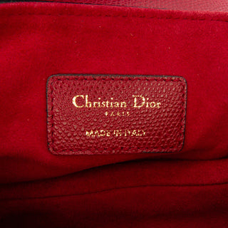 Dior Mini Grained Calfskin Saddle Bag