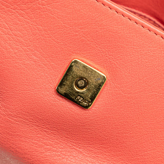Fendi Leather Fendista Pochette Crossbody