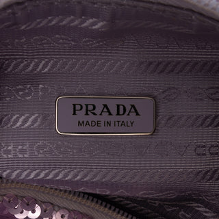 Prada Mini Re Nylon Paillettes Sequin Re Edition 2000 Shoulder Bag