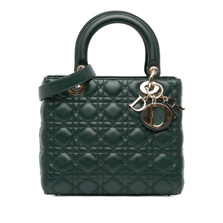 Dior Medium Lambskin Cannage Lady