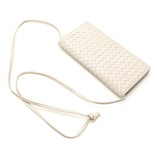 Bottega veneta Nappa Intrecciato Clutch with Strap