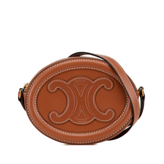 Celine Small Cuir Triomphe Oval Crossbody