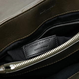 Ysl Medium Matelasse Leather Monogram LouLou Chain Bag