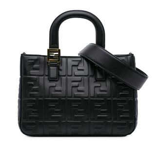Fendi Small Zucca Embossed Nappa FF 1974