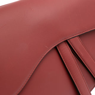 Dior Leather Saddle Bag