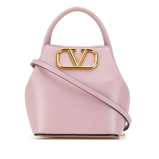 Valentino Leather VLogo Satche