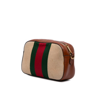 Gucci Canvas Web Camera Bag