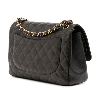 Chanel Jumbo Classic Caviar Double Flap
