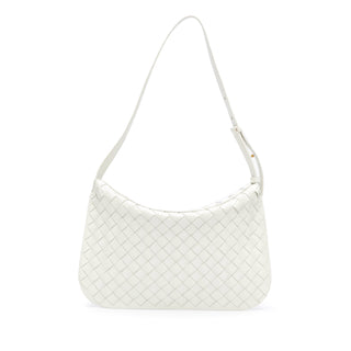 Botteha veneta brushed Calfskin Cradle Fold Over Shoulder Bag