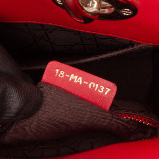 Dior lady Small Lambskin Cannage My ABCDior Lady