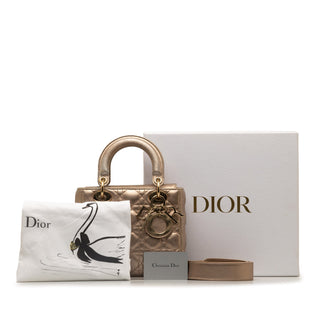 Dior lady Small Lambskin Cannage My ABCDior