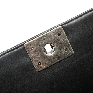 Chanel Small Quilted Patent Boy Flap