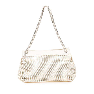 Chanel CC Woven Caviar Shoulder Bag