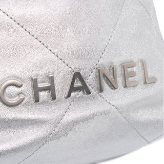 Chanel Mini Metallic Calfskin 22 Satchel