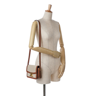 Celine Teen Canvas Triomphe