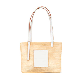 Loewe Small Raffia Square Basket Bag