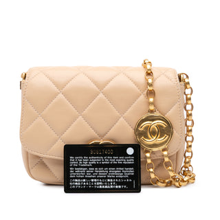 Chanel Small Quilted Lambskin CC Coin Flap