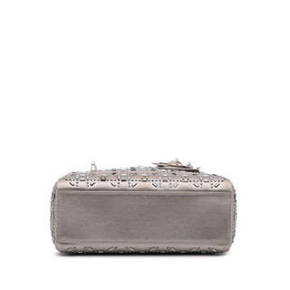 Dior lady Mini Satin Cannage Crystal