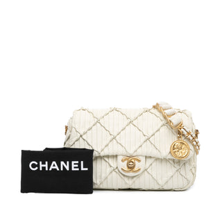 Chanel Mini Pleated Calfskin Chain Soul Flap