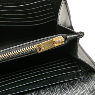 Ysl Grain De Poudre Star Monogram Wallet On Chain