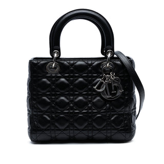 Dior Medium Lambskin Cannage Lady