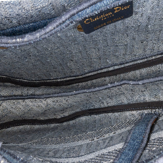 Dior Oblique Denim Saddle