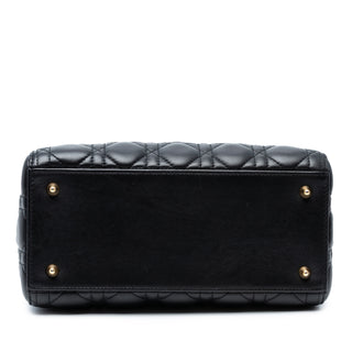 Dior Medium Lambskin Cannage Lady