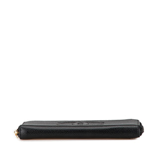 Chanel CC Caviar Zip Around Wallet