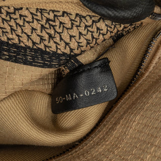 Dior Medium Canvas Jute Embroidered Lady D Lite