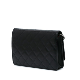Chanel Lambskin Cambon Ligne Wallet On Chain