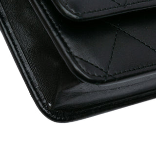 Chanel Lambskin Cambon Ligne Wallet On Chain