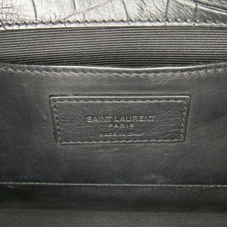 Ysl Medium Croc Embossed Leather Kate Tassel Crossbody