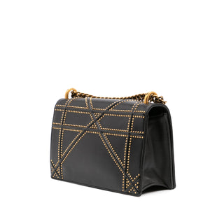 Dior Medium Studded Lambskin Diorama Flap
