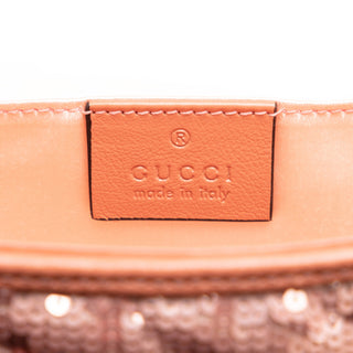 Gucci Mini Sequin GG Marmont Matelasse Crossbody Bag