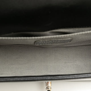 Chanel Medium Calfskin Chevron Boy Flap