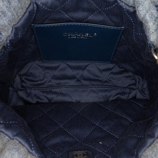Chanel Mini Denim Studded 22 Handbag