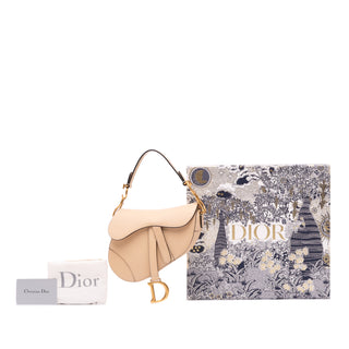 Dior Mini Grained Calfskin Saddle Bag