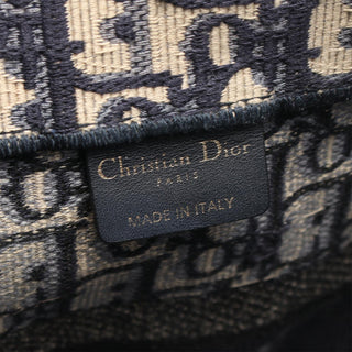 Dior Medium Oblique Canvas Book Tote