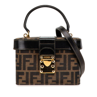 Fendi Zucca Canvas Vanity Bag